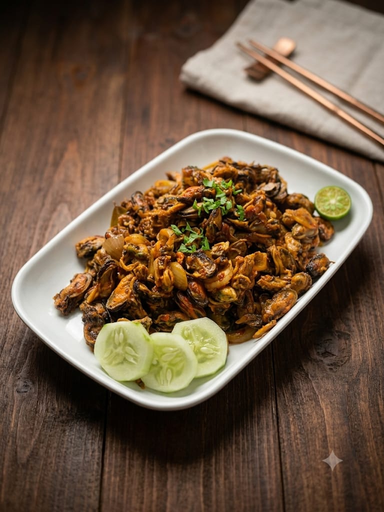 Tumis Kerang Ijo